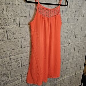 SEQUIN HEARTS bright pink dress